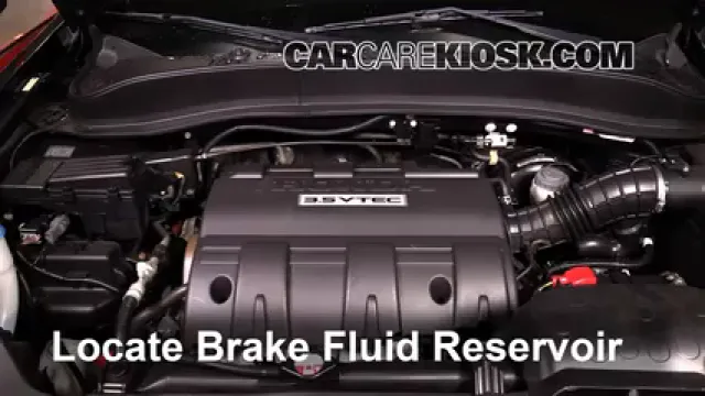 2013 Honda Ridgeline RTL 3.5L V6 Brake Fluid Check Fluid Level